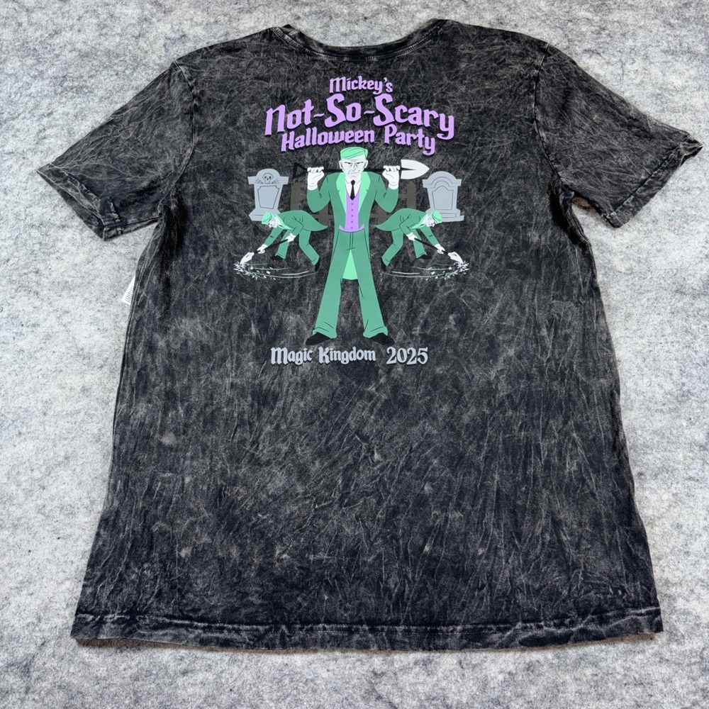 2025‎ Disney Mickey's Not So Scary Halloween Party T Shirt Adult S Frankenstein